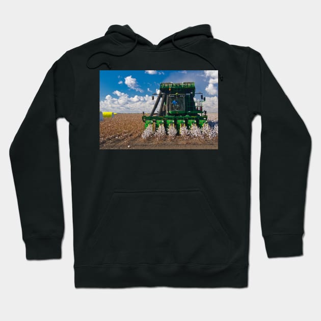 Cotton Harvesting Hoodie by fotoWerner